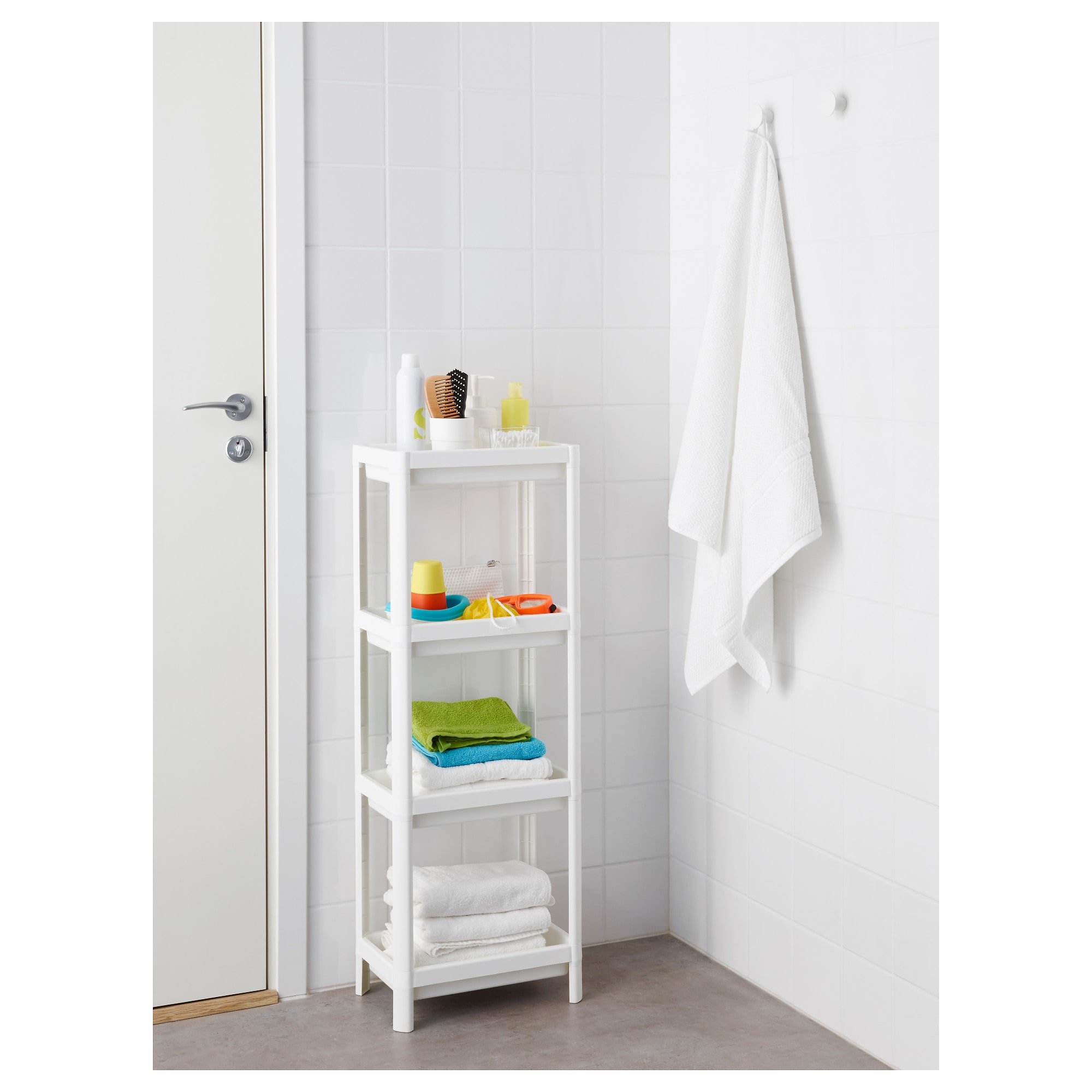 Amazon.co.jp: IKEA(イケア) VESKEN シェルフユニット, ホワイト